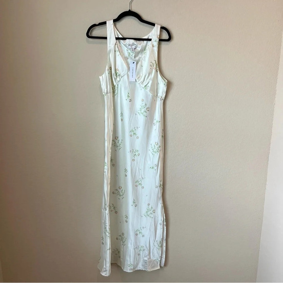 NWT Topshop Daisy Print Midi Slipdress - Picture 4 of 9